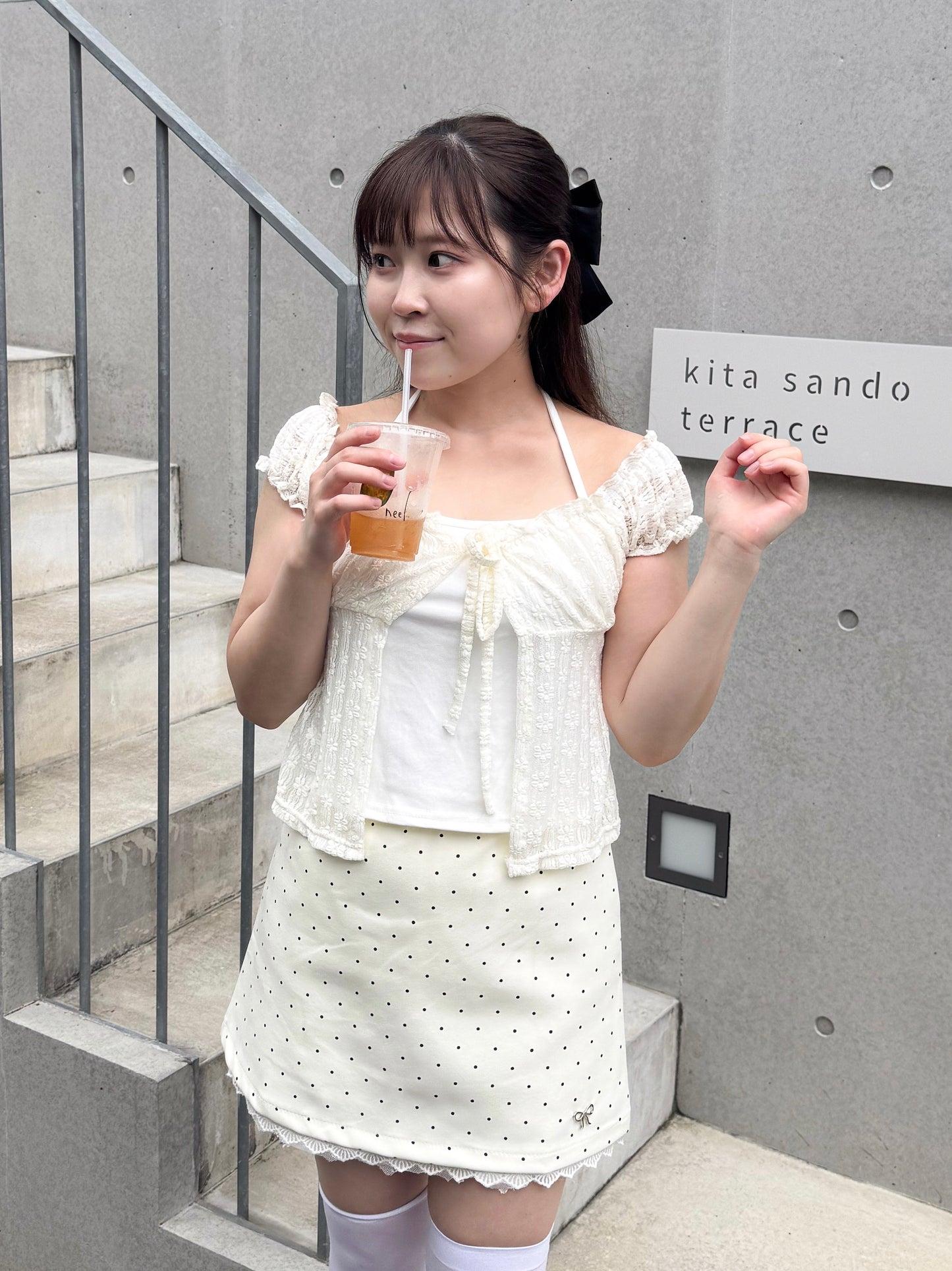 レースアンサンブルトップス