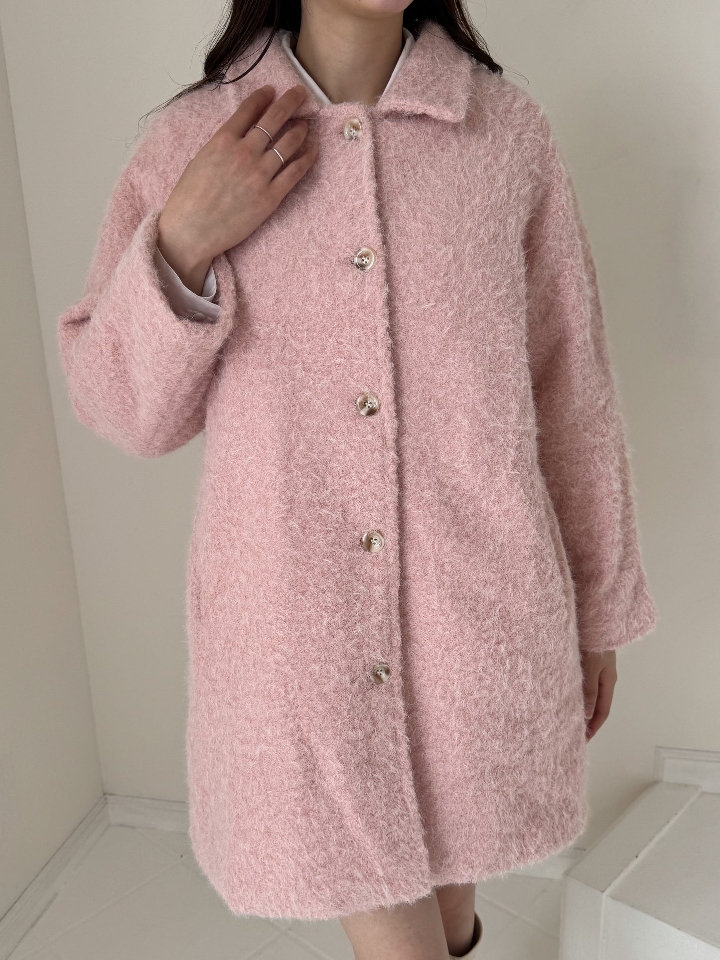 【Official限定価格】モヘアコート