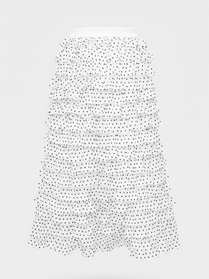 【Official限定】ドットティアードスカート