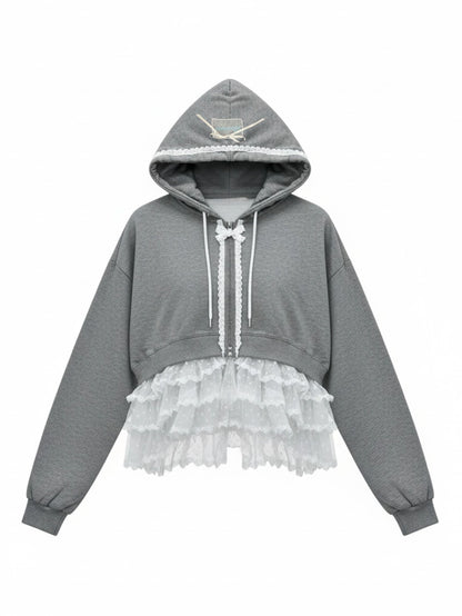 Romantic Lace Hoodie