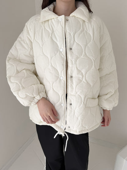 裏地ボア中綿ジャケット