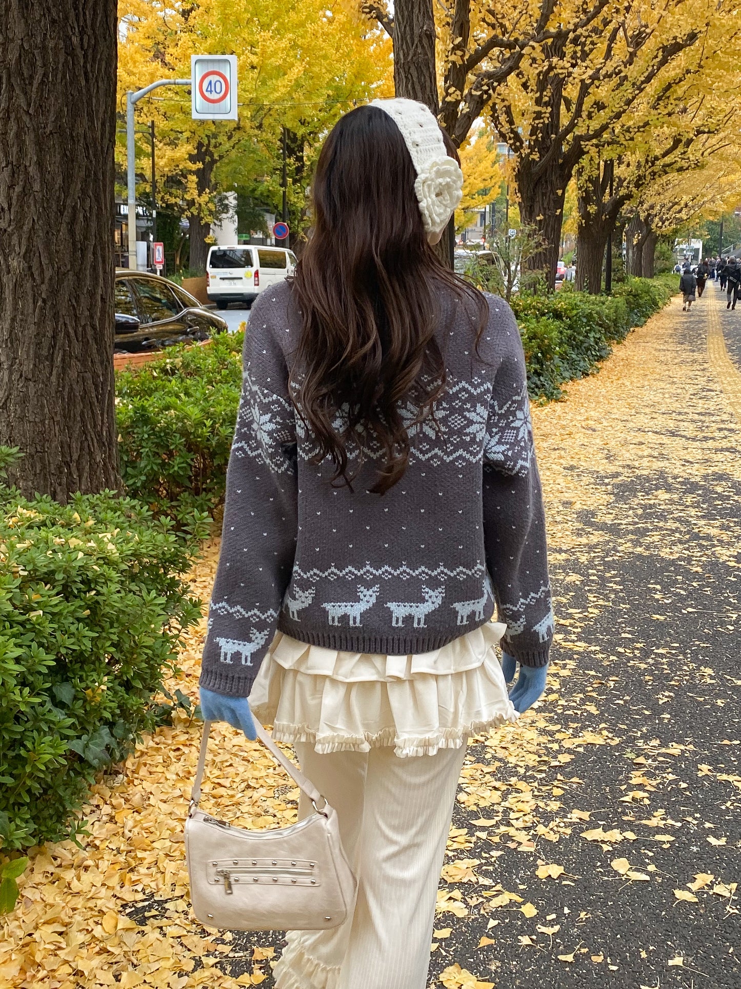 【Official限定】ノルディックジャガードカーディガン