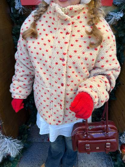 ハートドットボアブルゾン