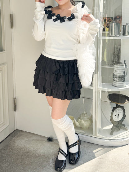 ドットリボンロンT