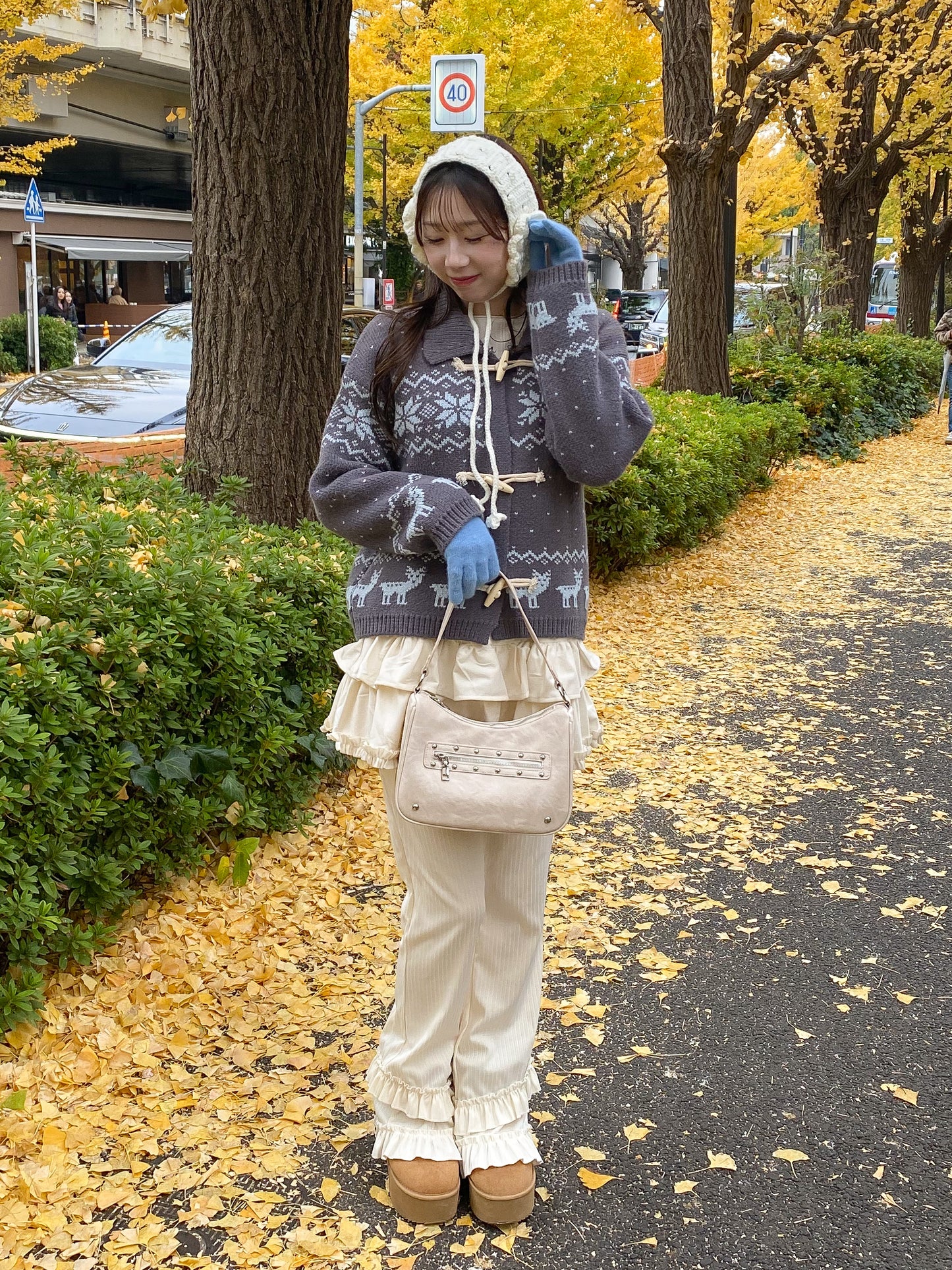 【Official限定】ノルディックジャガードカーディガン