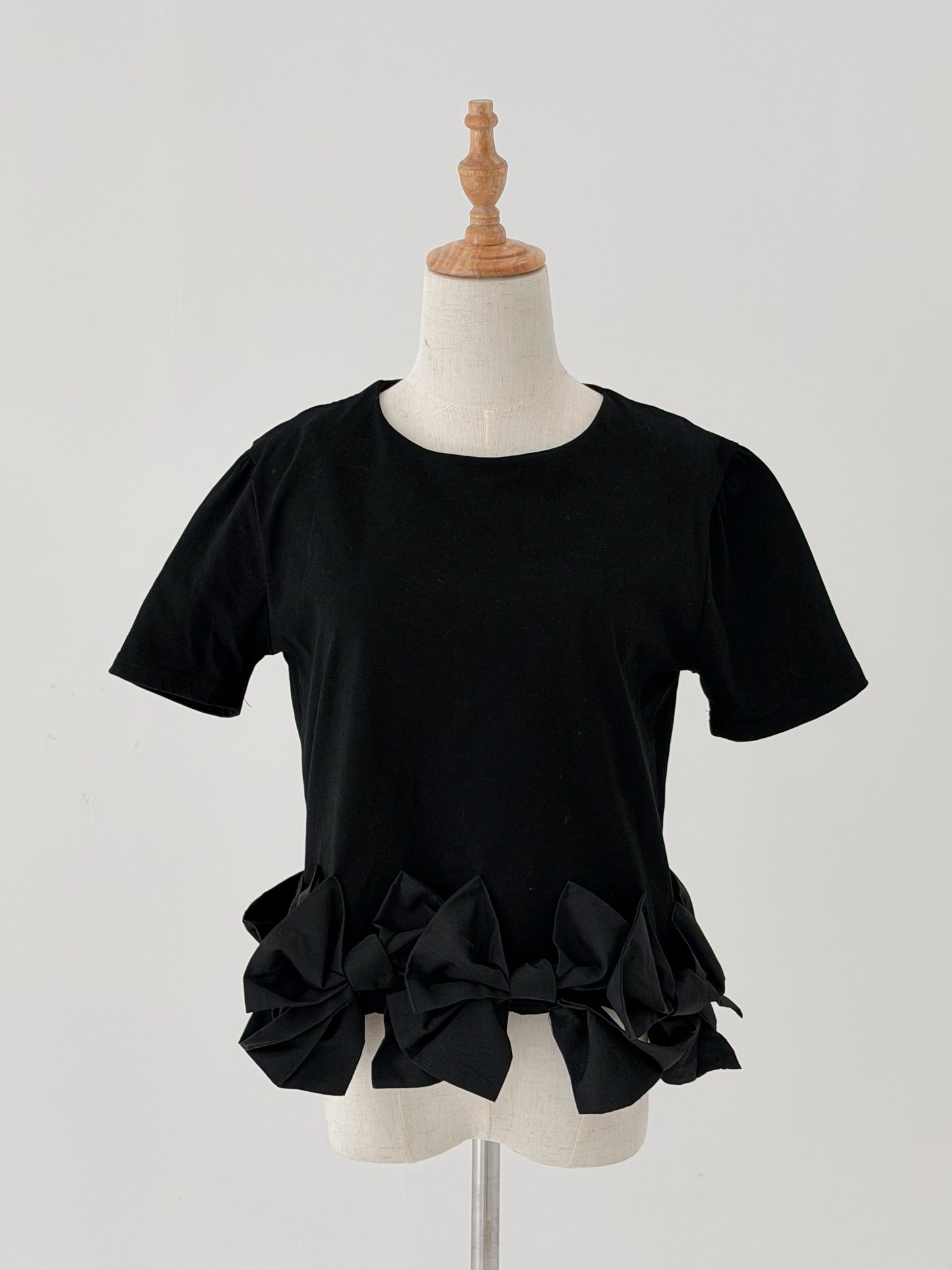 ウエストリボンTシャツ