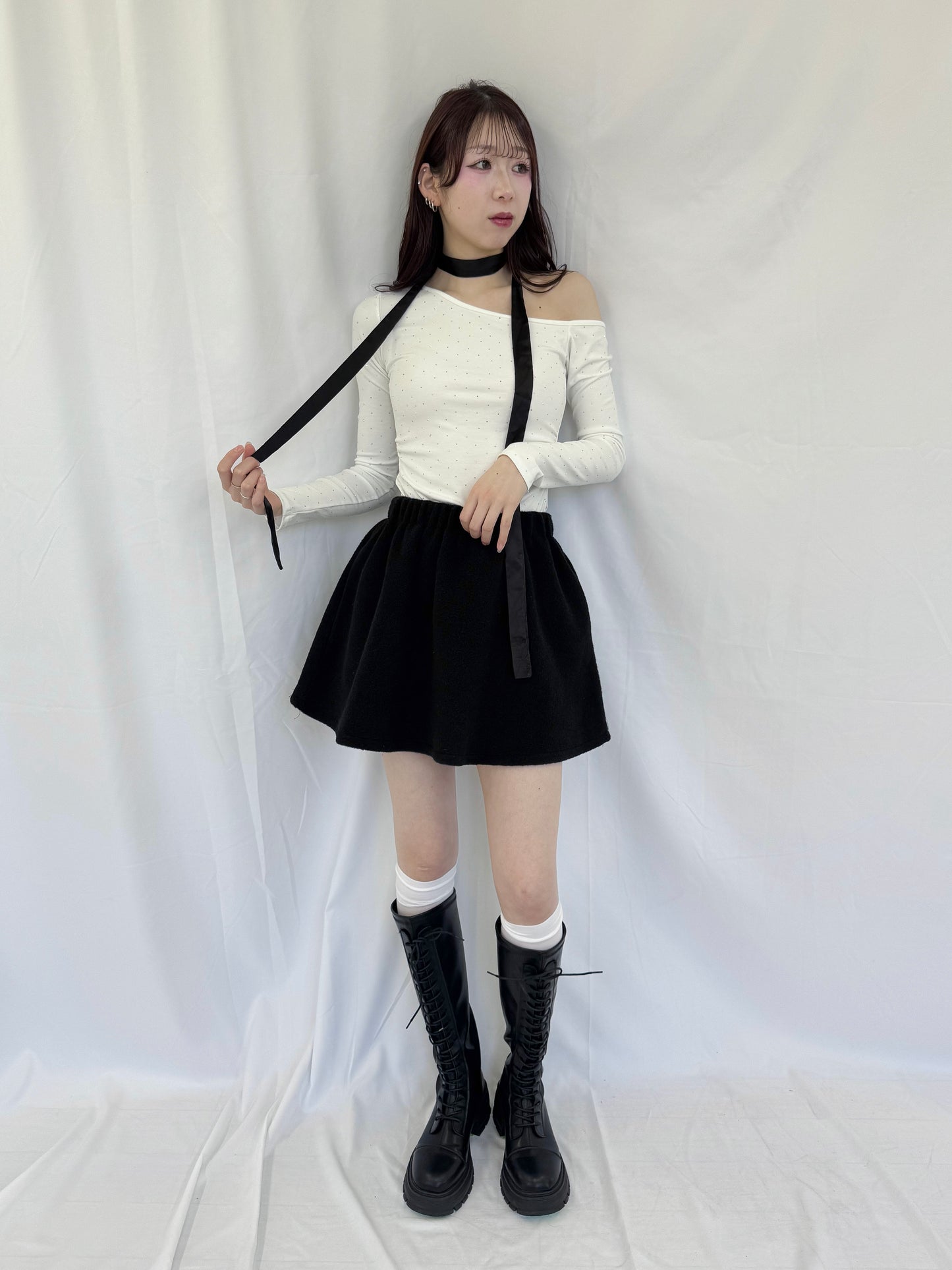 【Official限定価格】フリースフレアスカート