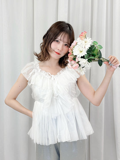 エンジェルチュールトップス