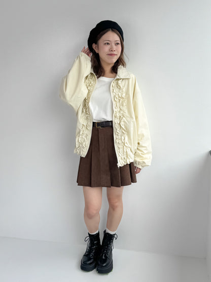 【Official限定価格】フリルブルゾン