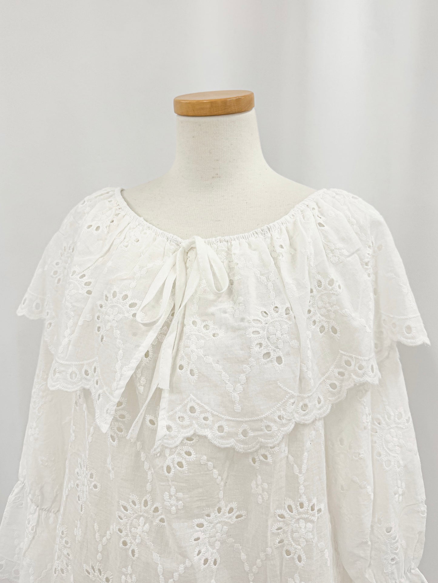 【Official限定価格】2wayキャンブリックブラウス