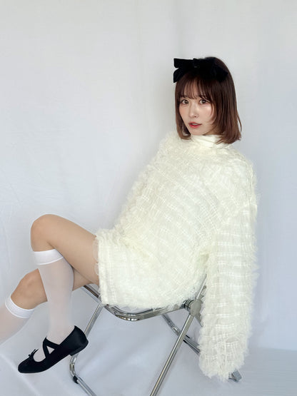 【Official限定】チュールシアートップス