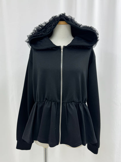 【Official限定価格】ペプラムスエットパーカー