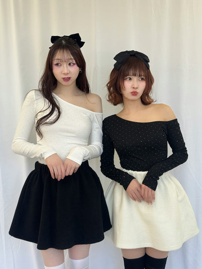 【Official限定価格】フリースフレアスカート