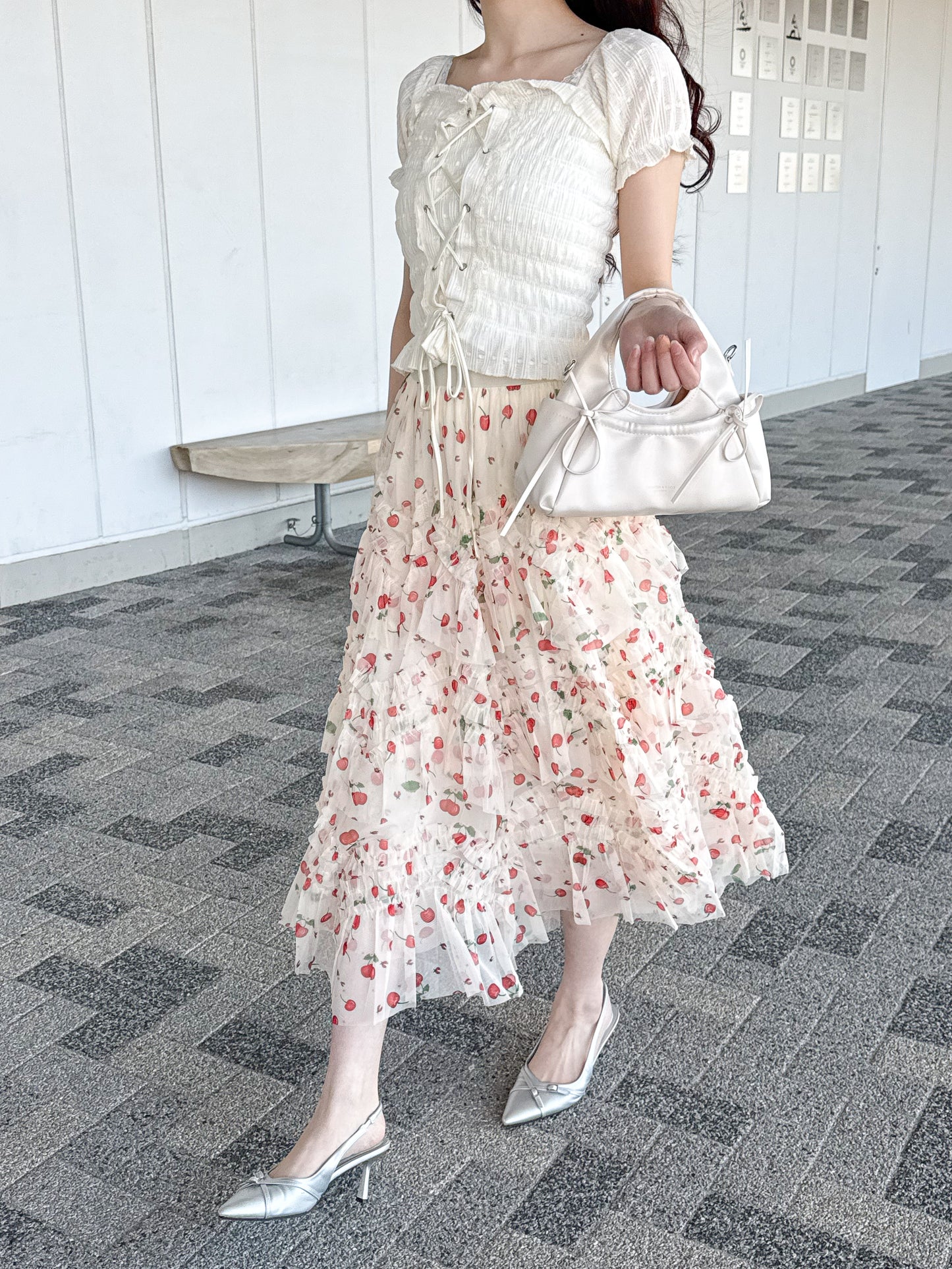 【Official限定価格】チェリーロングスカート