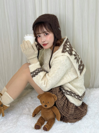 イヤーニットキャップ