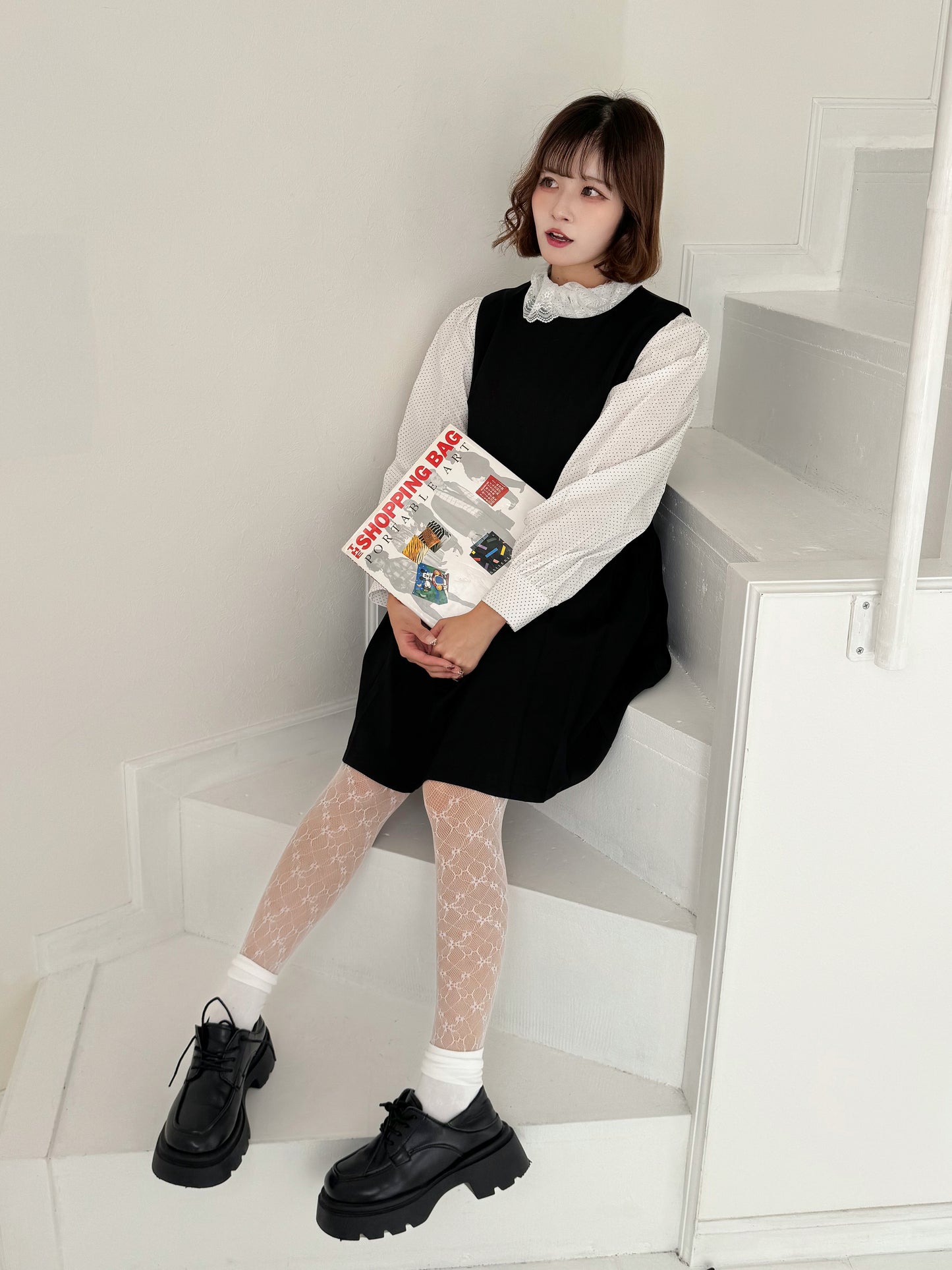 プリーツワンピース