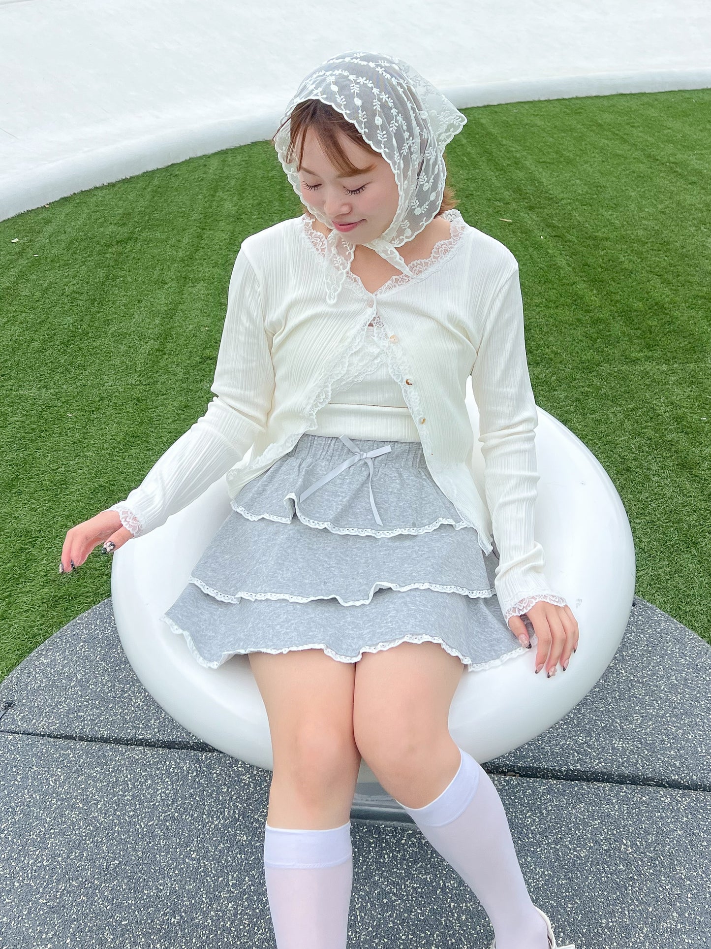 【Official限定価格】スエットティアードスカート