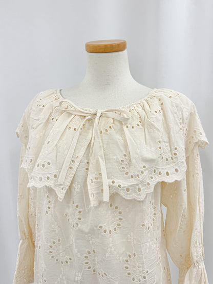 【Official限定価格】2wayキャンブリックブラウス