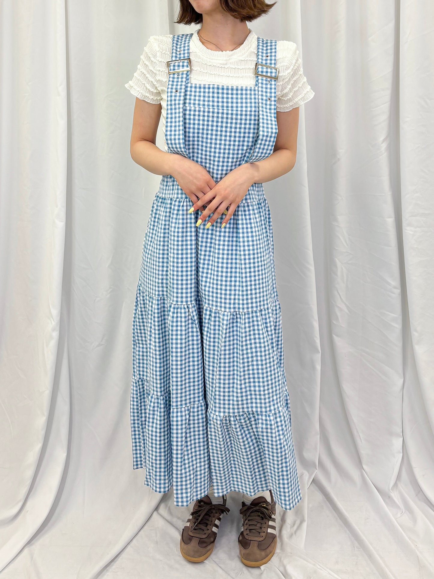 【Official限定価格】ギンガムチェックワンピース