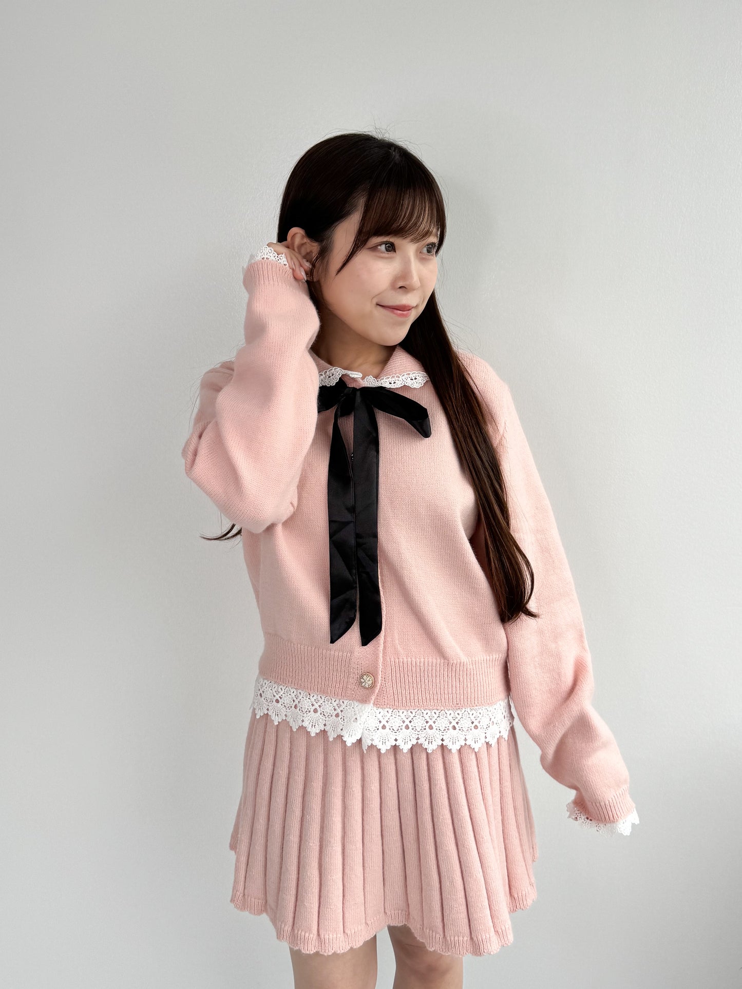 【Official限定価格】ガーリーニットセットアップ