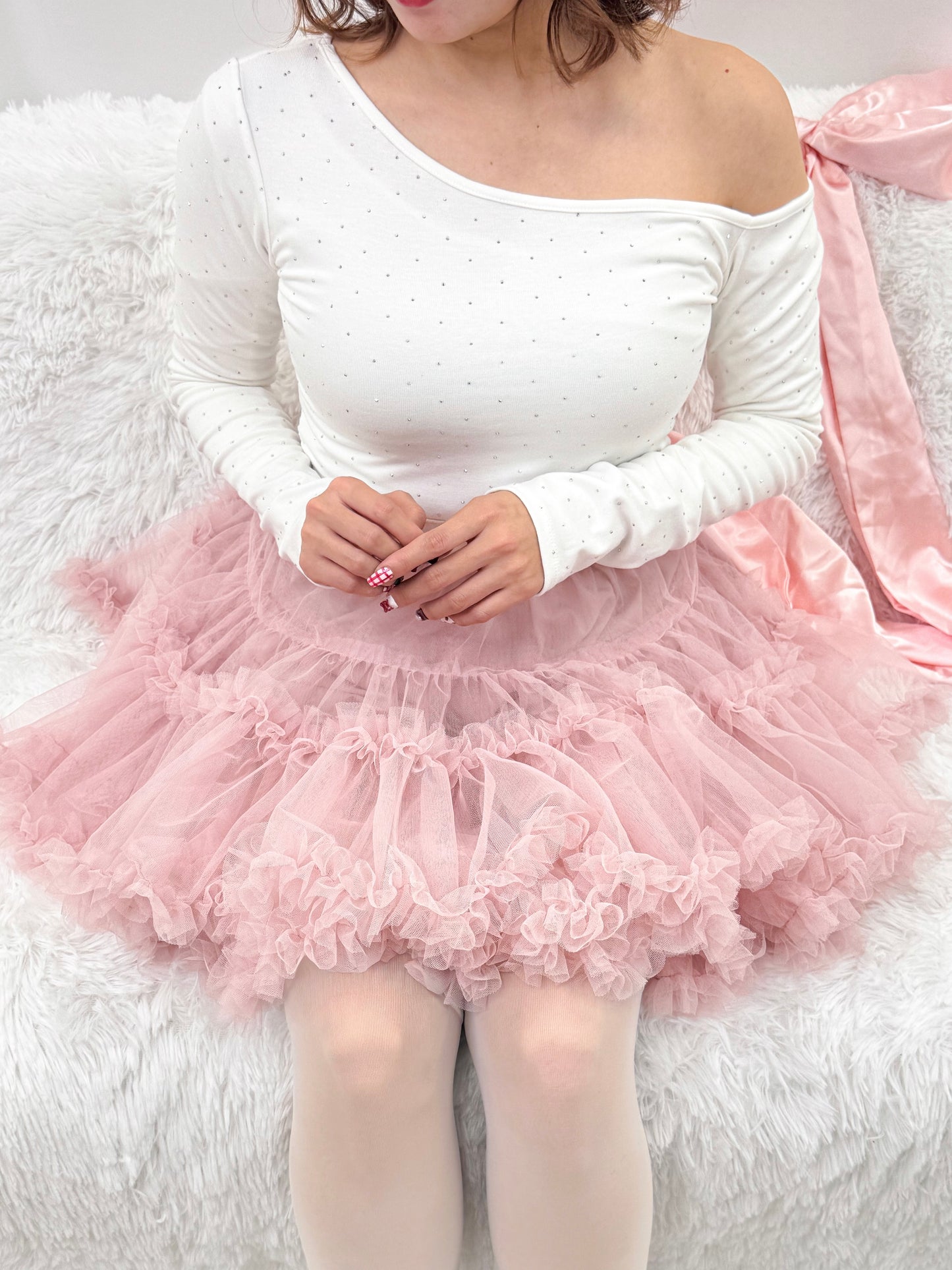 ボリュームミニチュールスカート