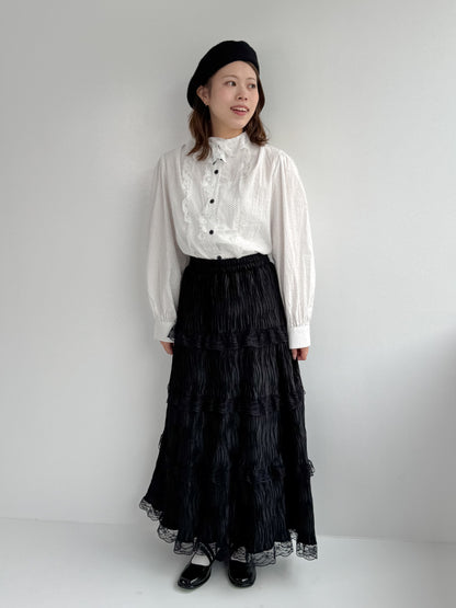 【Official限定】レースベロアスカート