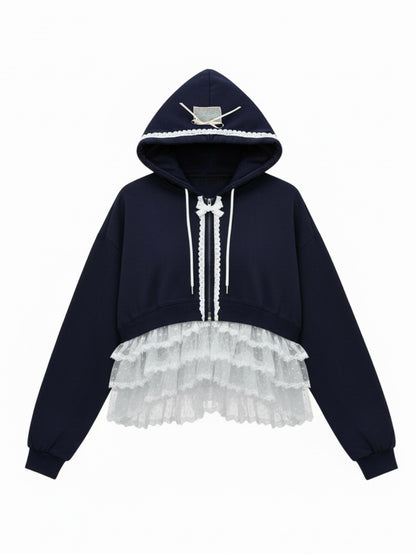 Romantic Lace Hoodie