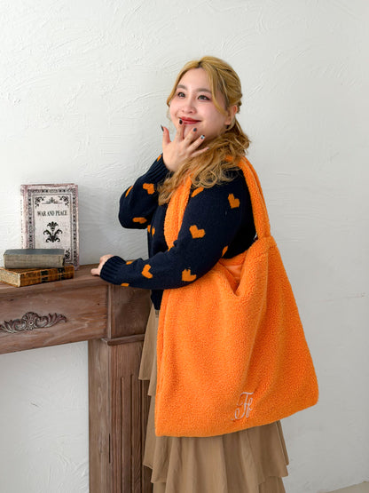 【予約販売】frunco × AYAKA オリジナルBIG推し活ボアトート