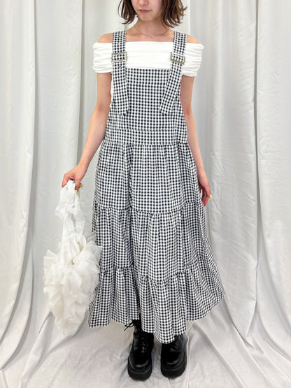 【Official限定価格】ギンガムチェックワンピース