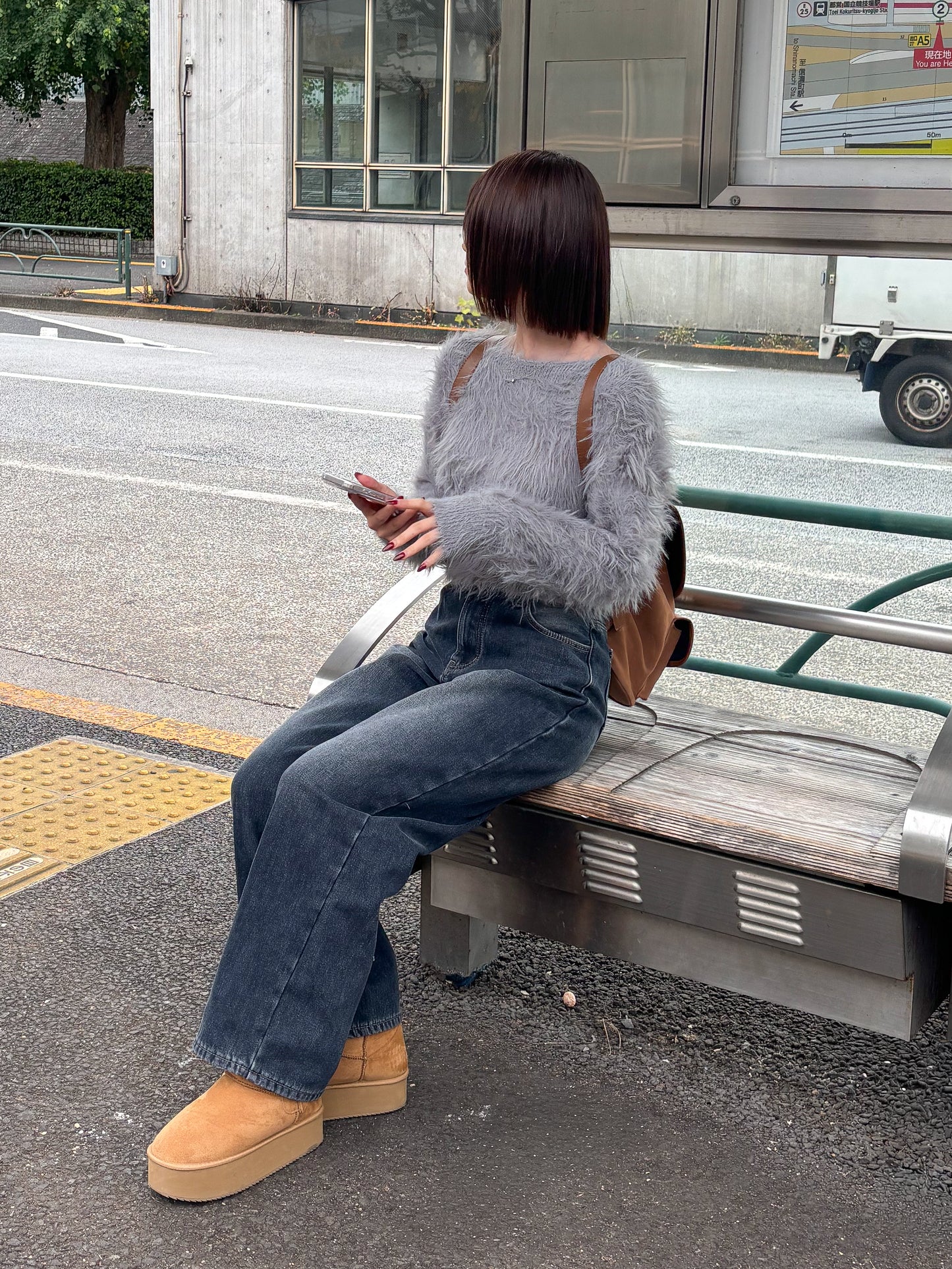 【Official限定価格】シャギーニット