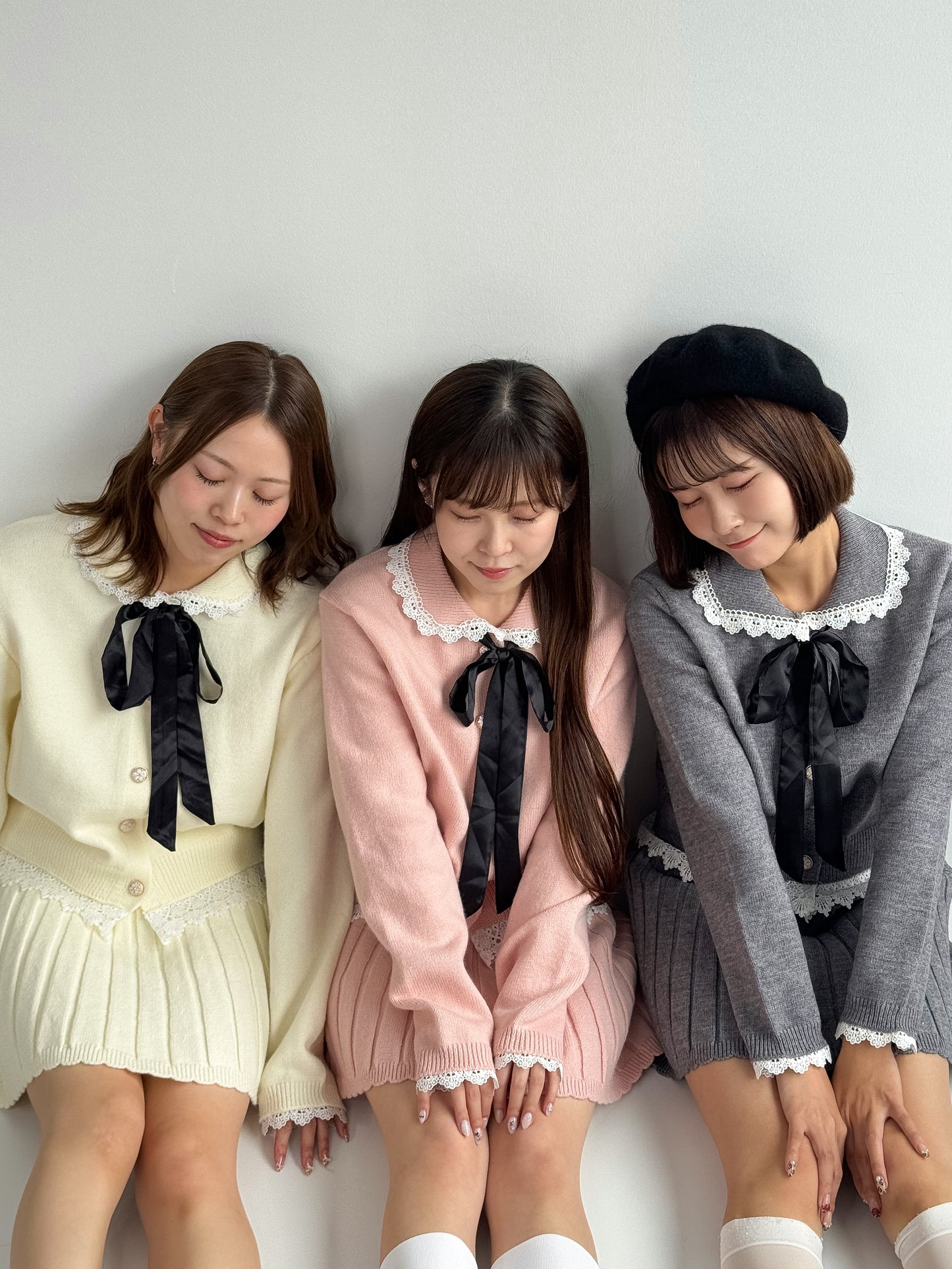 【Official限定価格】ガーリーニットセットアップ