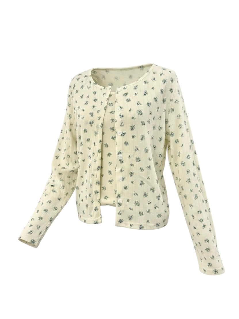 【Official限定】花柄アンサンブルカーディガン