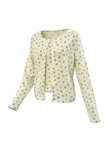 【Official限定】花柄アンサンブルカーディガン