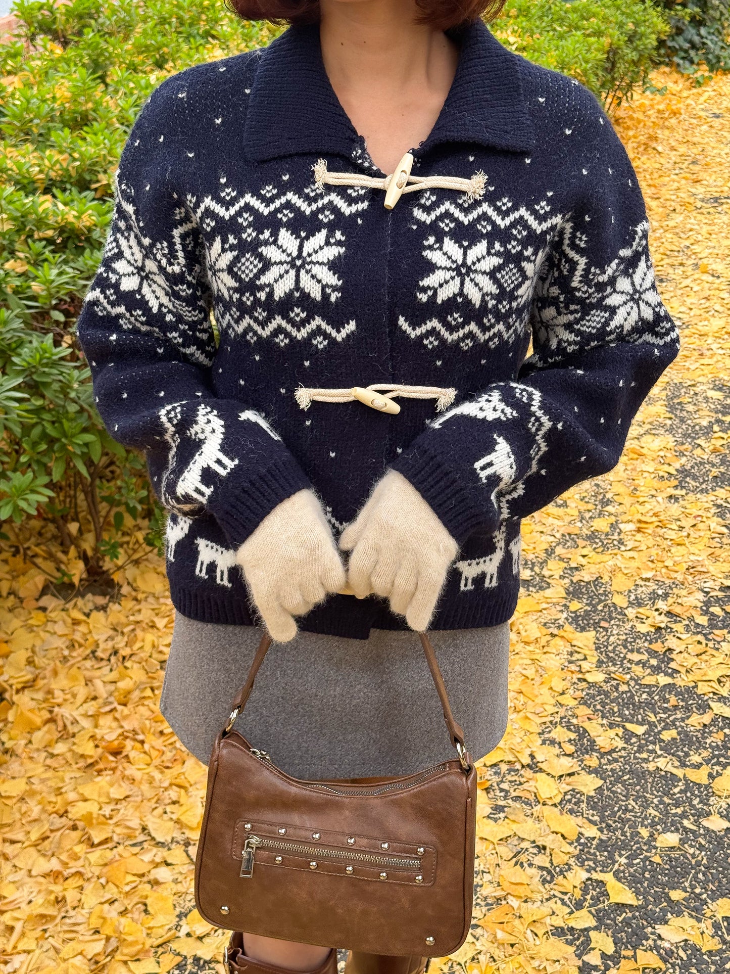 【Official限定】ノルディックジャガードカーディガン