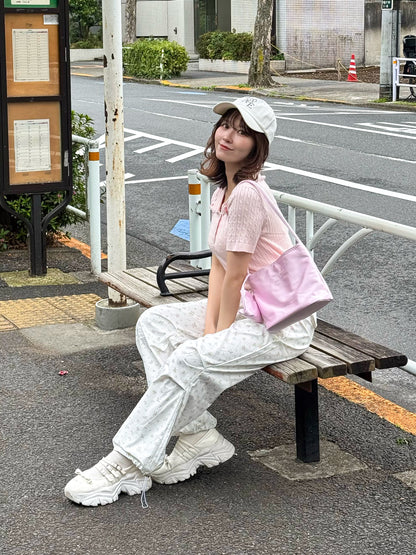 【Official限定価格】小花柄ナイロンパンツ