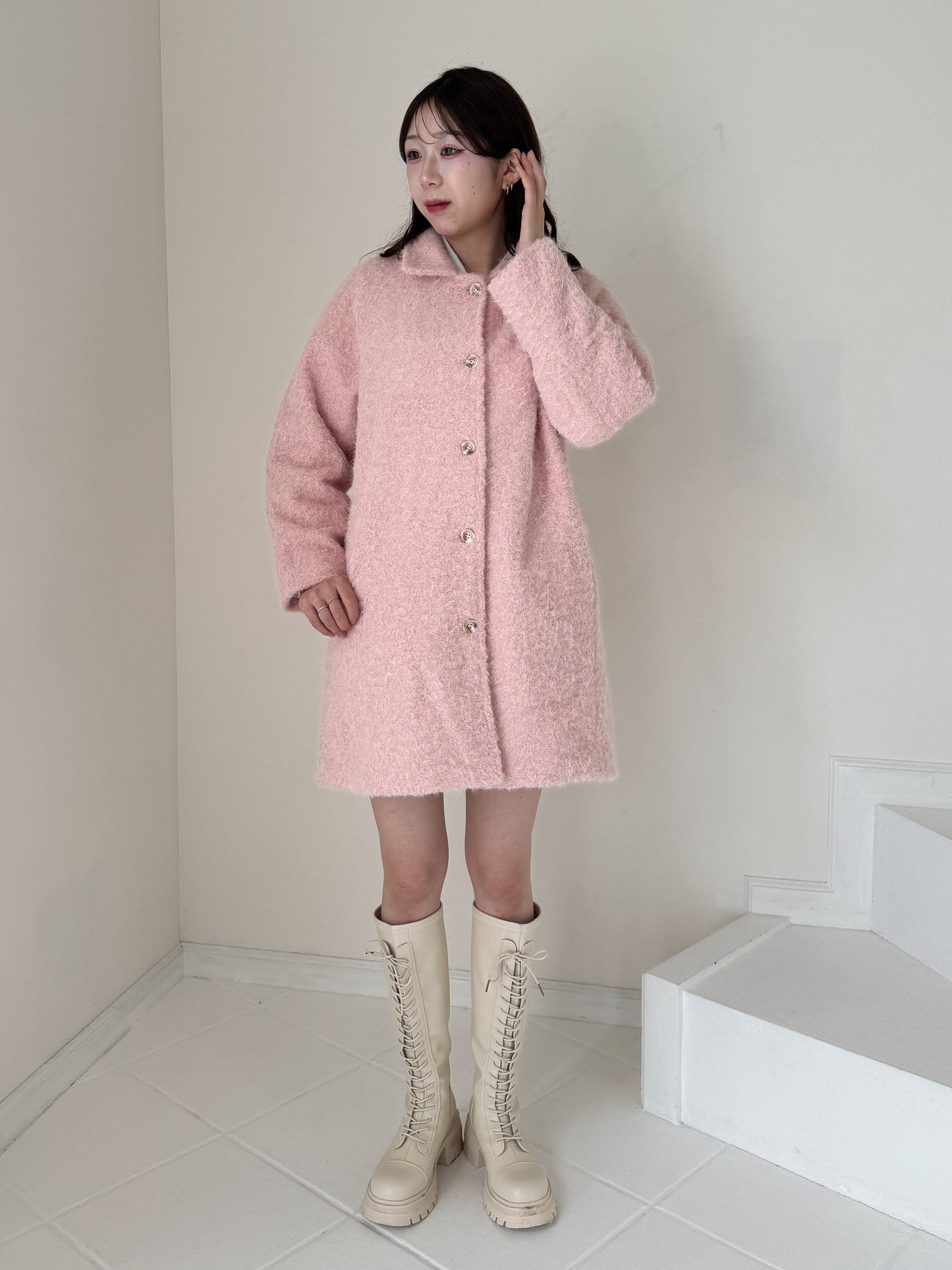 【Official限定価格】モヘアコート