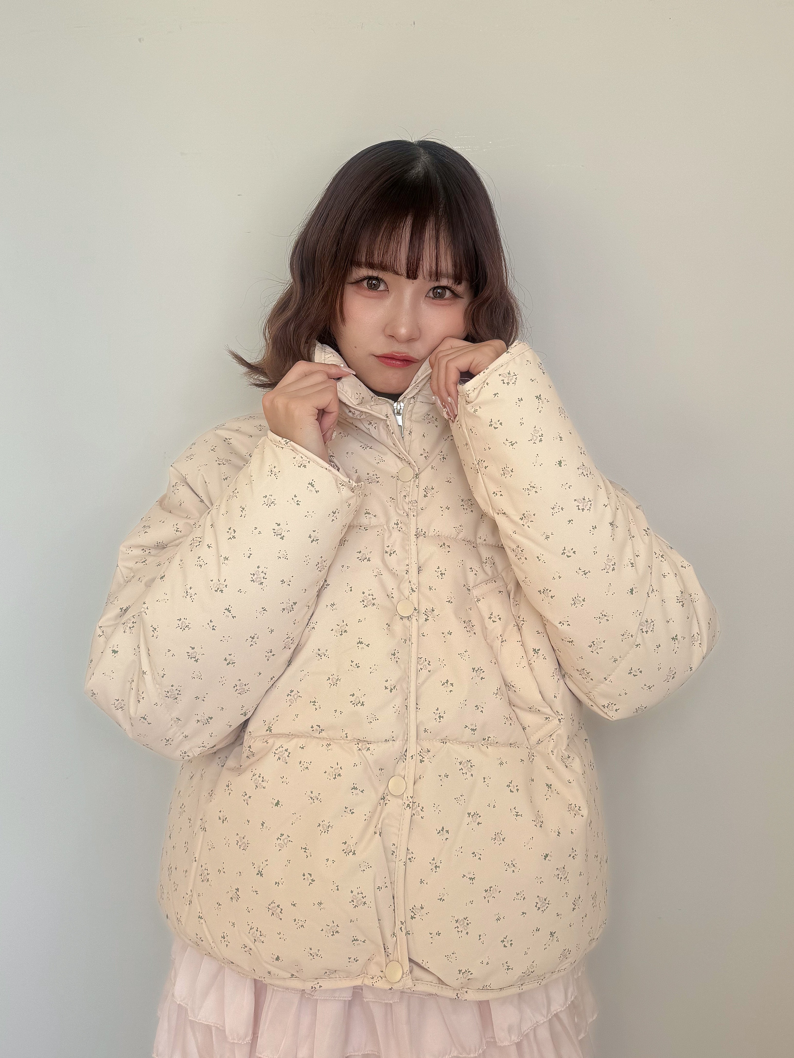 小花柄ブルゾン – frunco