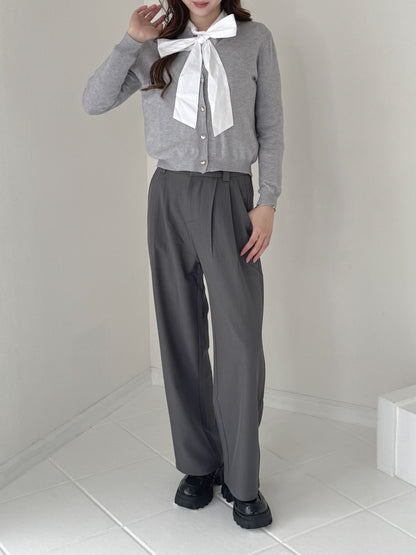 【Official限定価格】タックワイドパンツ