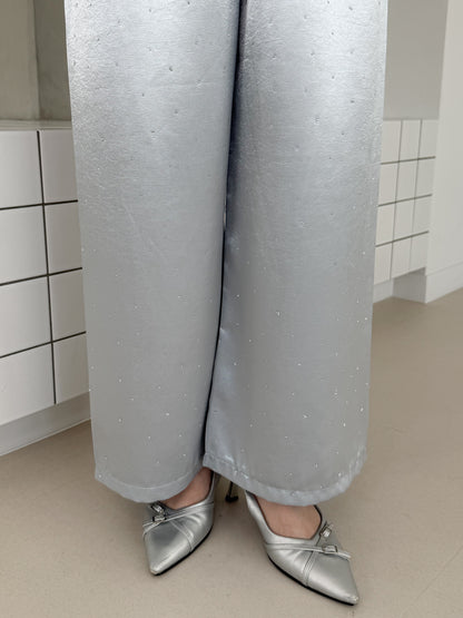 スパークリングサテンパンツ