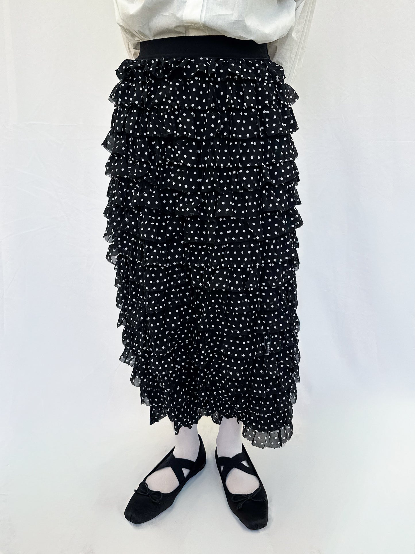 【Official限定】ドットティアードスカート