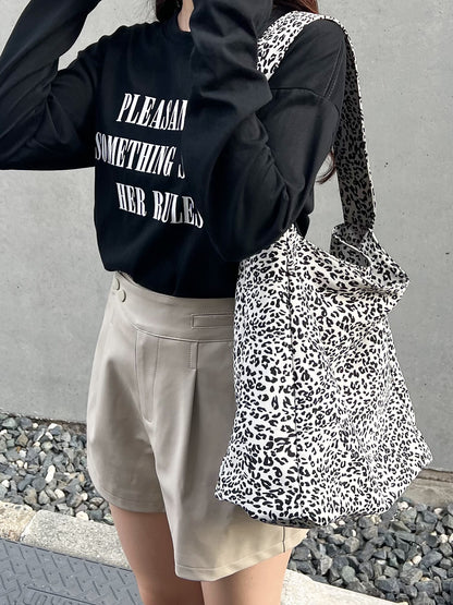 【Official限定価格】ヒョウ柄トートバッグ