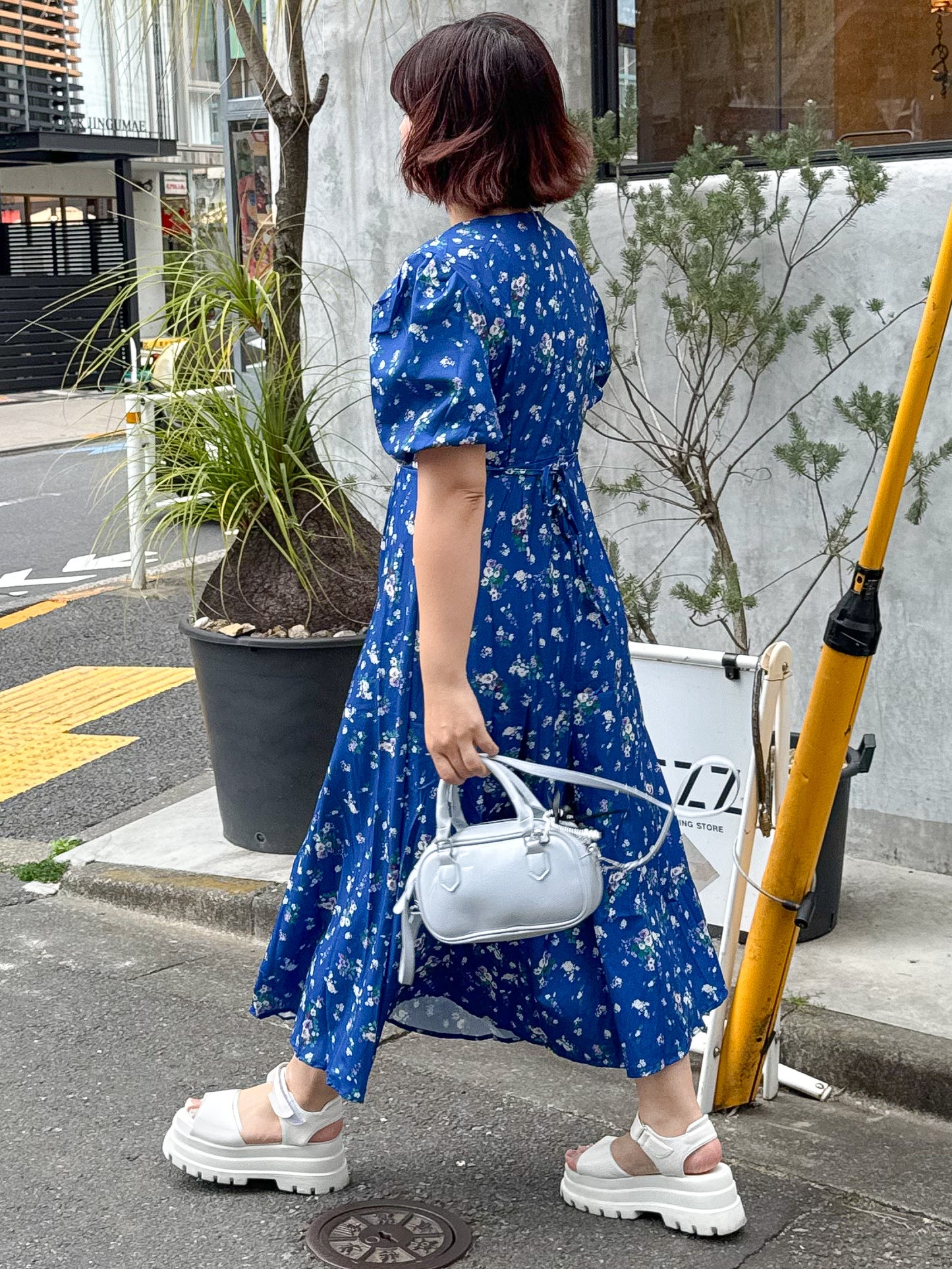【Official限定価格】花柄ロングワンピース