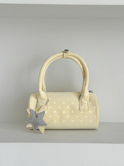 星チャーム付きドットミニBAG