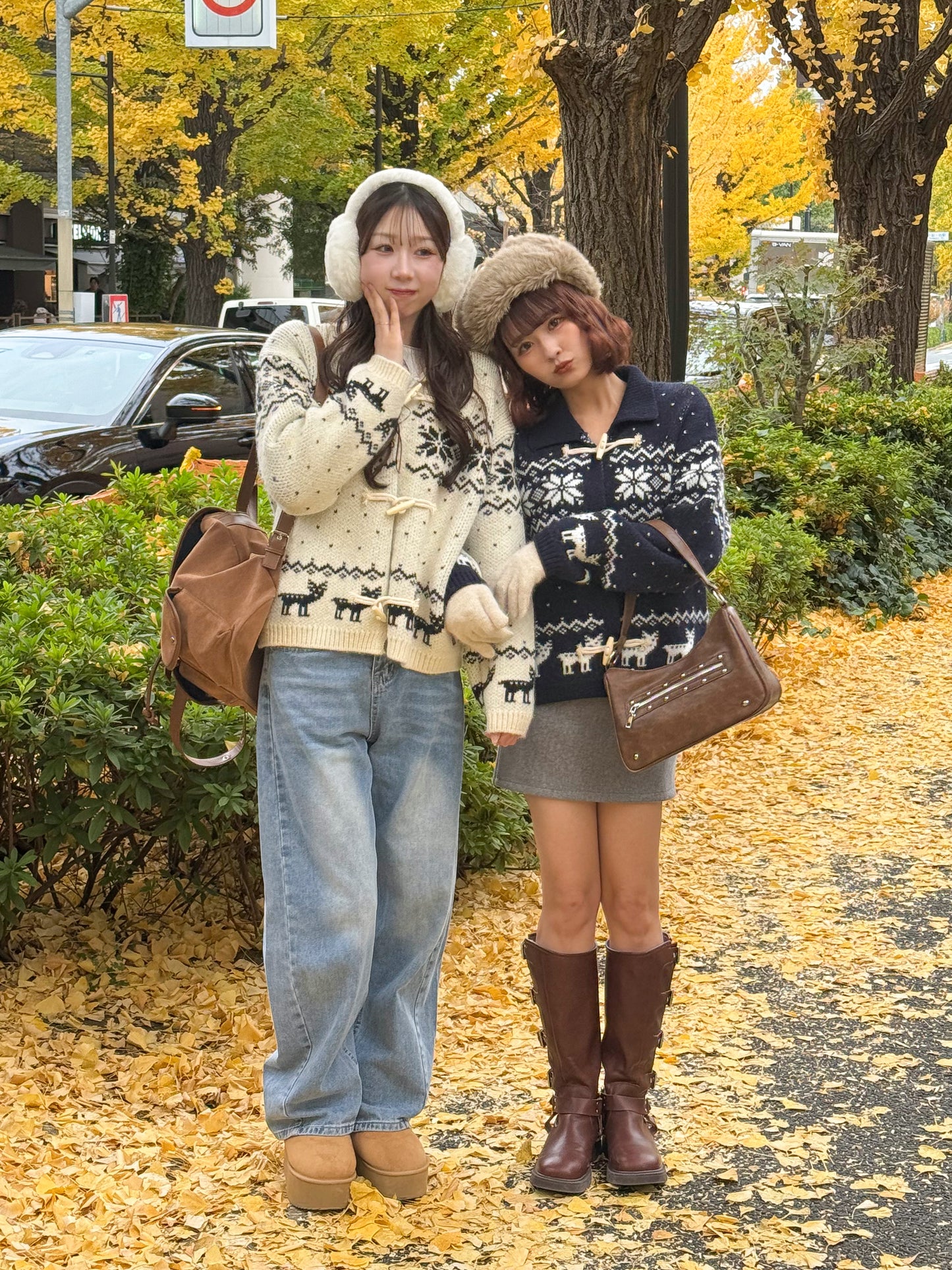 【Official限定】ノルディックジャガードカーディガン