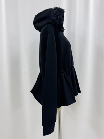 【Official限定価格】ペプラムスエットパーカー