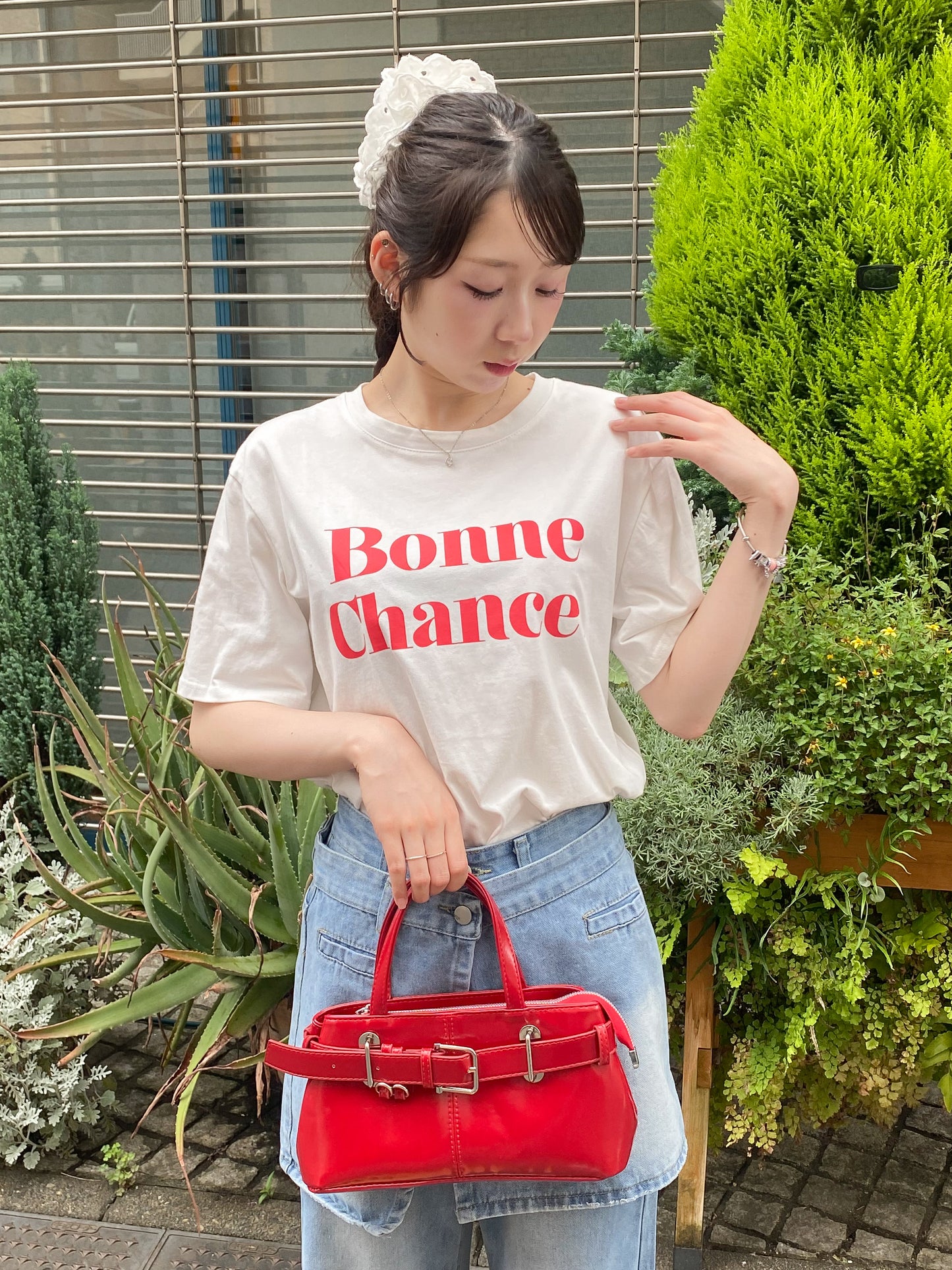 レタリングTシャツ