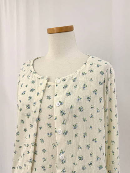 【Official限定】花柄アンサンブルカーディガン