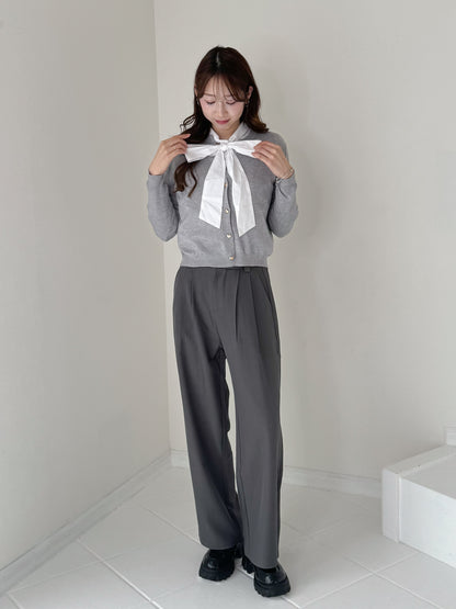 【Official限定価格】タックワイドパンツ