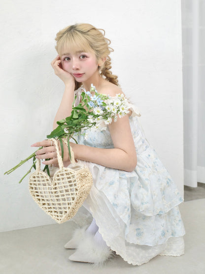 フローラルワンピース