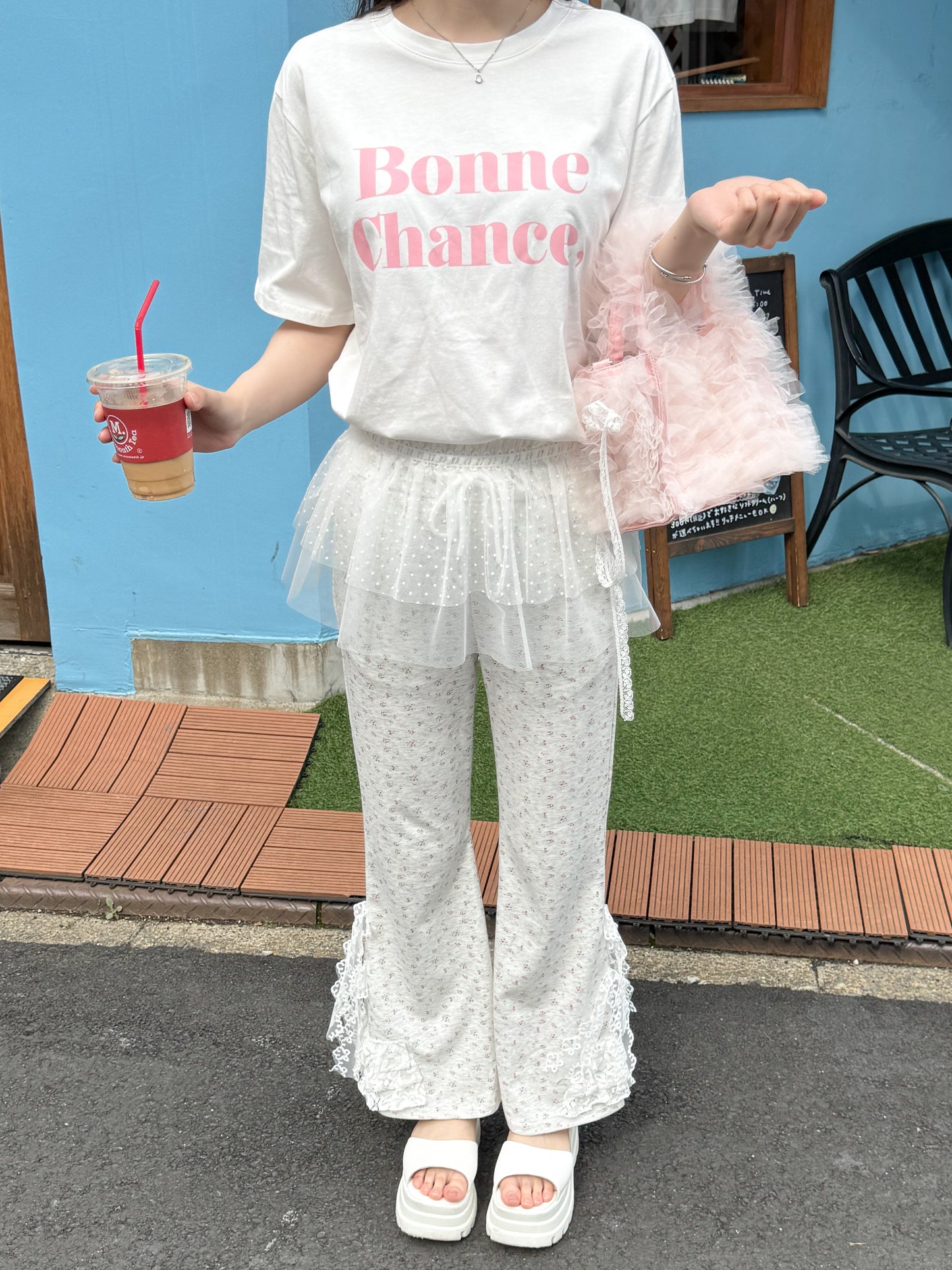レタリングTシャツ